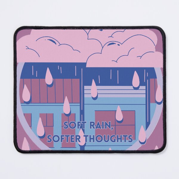 Item preview, Soft rain, softer thoughts designed and sold by creativityisfun.