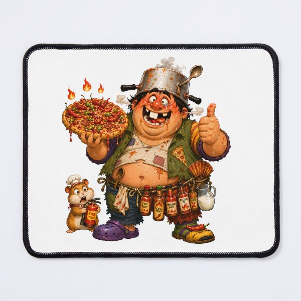 Item preview, Spicy Pizza Challenge Funny Foodie designed and sold by SRY SHOP.