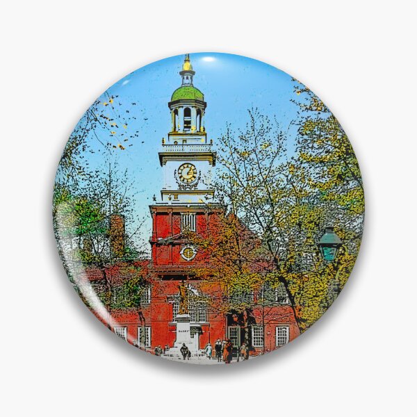 Item preview, Philadelphia, Pennsylvania, 1922, Independence Hall from Walnut Street designed and sold by AMacGPhilly.