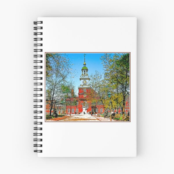 Item preview, Philadelphia, Pennsylvania, 1922, Independence Hall from Walnut Street designed and sold by AMacGPhilly.
