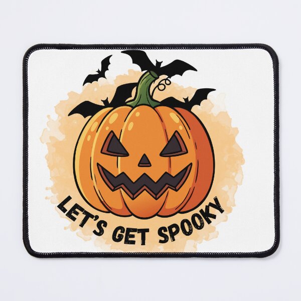 Item preview, Let's Get Spooky Halloween Pumpkin - Jack O Lantern Halloween Design designed and sold by Palette-Vibes.