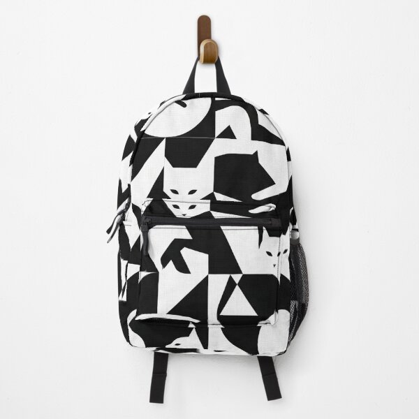 Item preview, Optical Illusion Hidden Cat Pattern | Negative Space Cat Design designed and sold by Rovano.