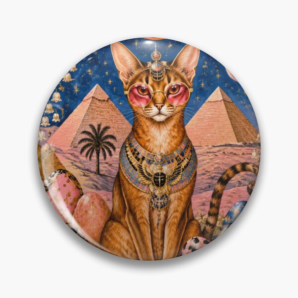 Item preview, Aristocratic cat under the pyramids designed and sold by Natalia-Vlad.