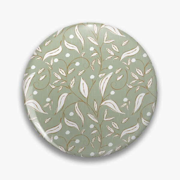 Item preview, Scandi Trailing Floral Botanical Vine Sage Green designed and sold by susycosta.