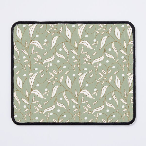 Item preview, Scandi Trailing Floral Botanical Vine Sage Green designed and sold by susycosta.
