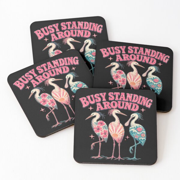 Item preview, Shorebird Social Club Retro Coastal Bird designed and sold by POD DYNASTY | Original Print On Demand T-Shirt Graphics.