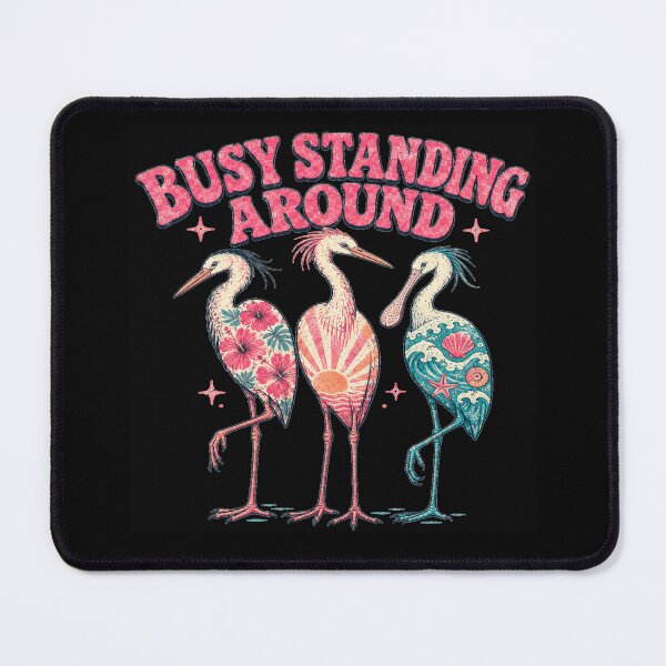 Item preview, Shorebird Social Club Retro Coastal Bird designed and sold by POD DYNASTY.