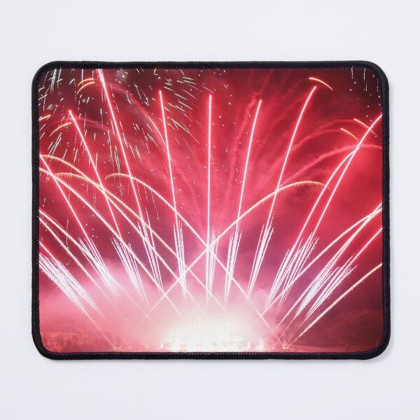 Item preview, Fireworks Burst Over Dark Sky, Long Exposure Celebration Night Display designed and sold by Nmallia.