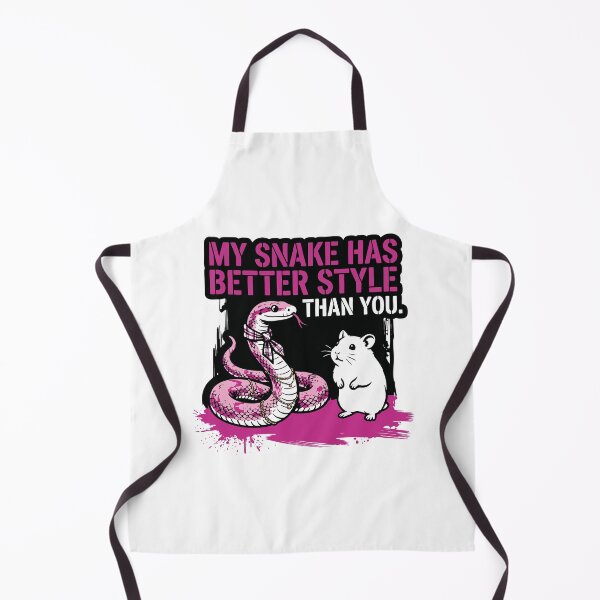 Item preview, My Snake Has Better Style Than You Funny Corn Snake designed and sold by XYZ LAB by Jesuperman.