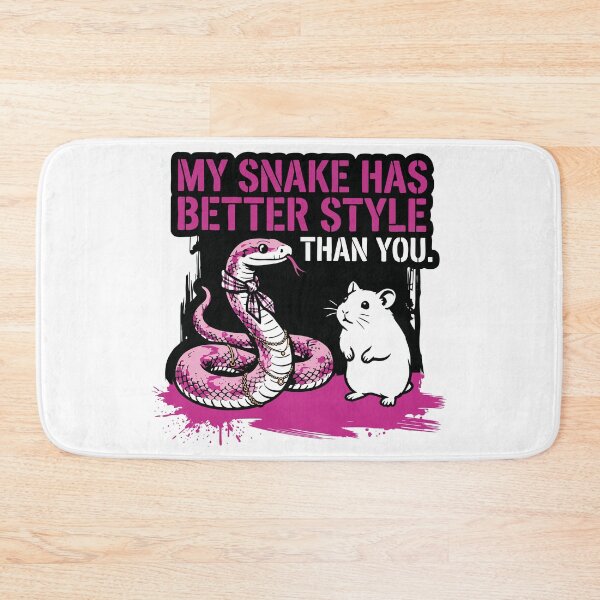 Item preview, My Snake Has Better Style Than You Funny Corn Snake designed and sold by XYZ LAB by Jesuperman.