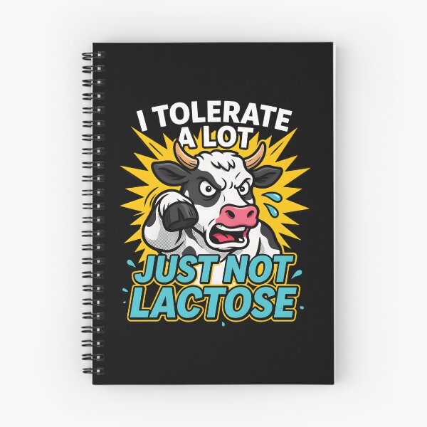 Item preview, I Tolerate A Lot Just Not Lactose Funny Dairy Free Sarcastic Humor designed and sold by Redgiant87x.