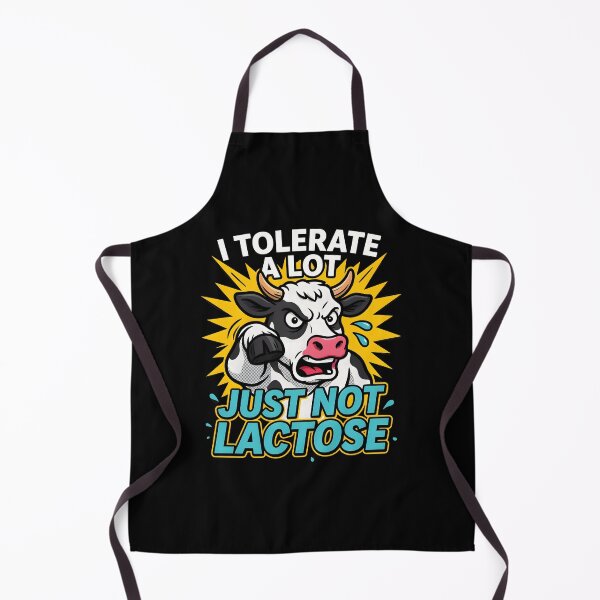 Item preview, I Tolerate A Lot Just Not Lactose Funny Dairy Free Sarcastic Humor designed and sold by Redgiant87x.