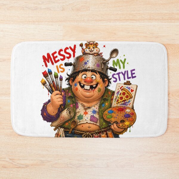 Item preview, Messy Is My Style Funny Artist designed and sold by SRY SHOP.