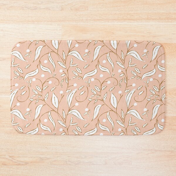 Item preview, Scandi Trailing Floral Botanical Vine Blush Pink designed and sold by susycosta.