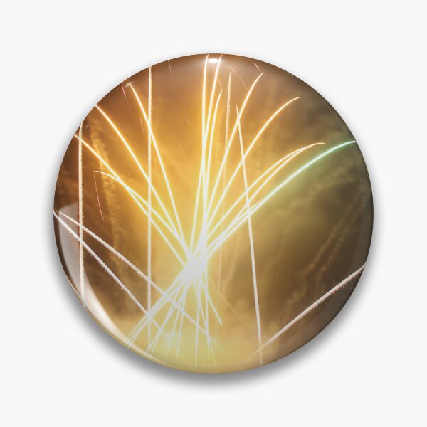 Item preview, Fireworks Burst Over Dark Sky, Long Exposure Celebration Night Display designed and sold by Nmallia.