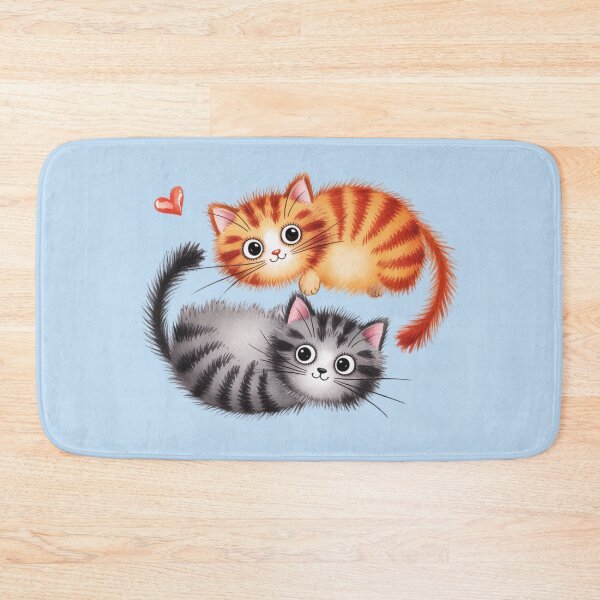 Item preview, two cute cats in a circular composition  designed and sold by 123ks.
