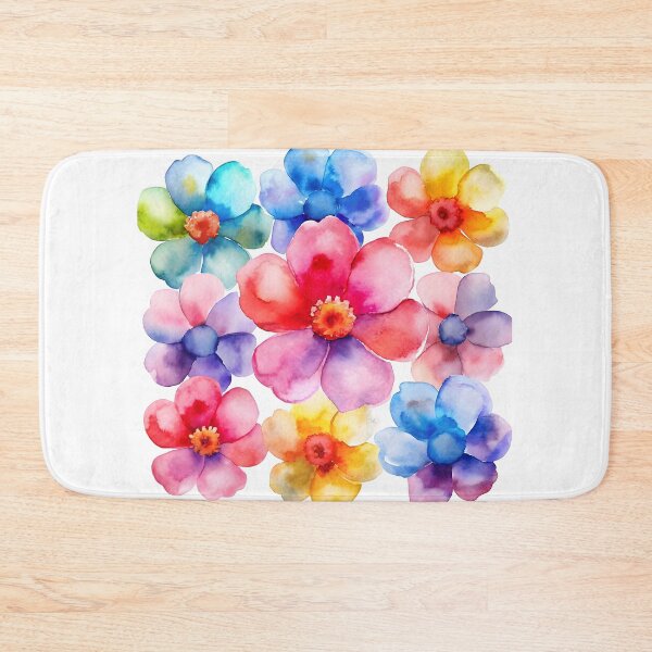 Item preview, Painted flowers designed and sold by trendspatterns.