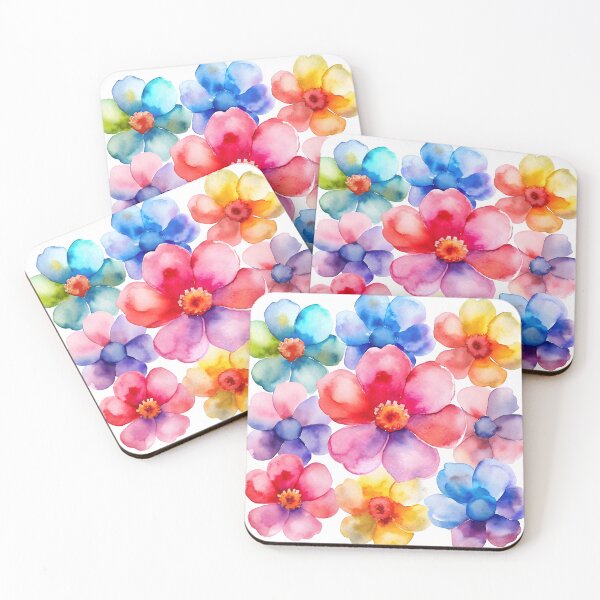 Item preview, Painted flowers designed and sold by trendspatterns.
