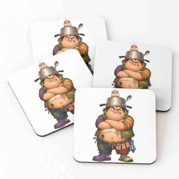 Item preview, Grumpy Pizza Chef Hamster Sidekick designed and sold by SRY DESIGN.