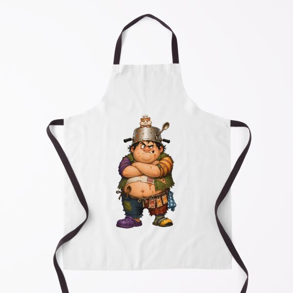 Item preview, Grumpy Pizza Chef Hamster Sidekick designed and sold by SRY SHOP.