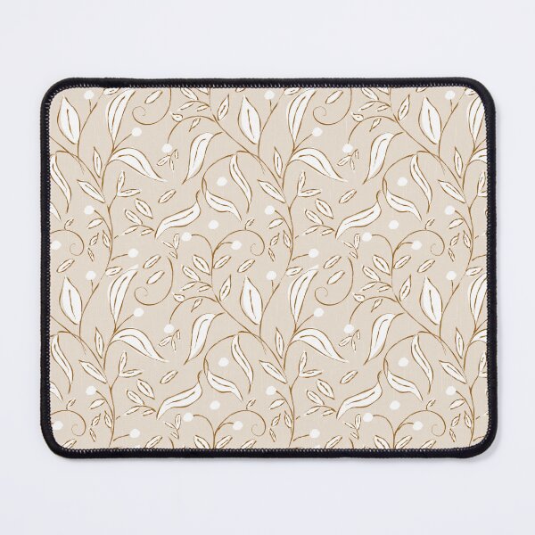 Item preview, Scandi Trailing Floral Botanical Vine Warm Beige designed and sold by susycosta.