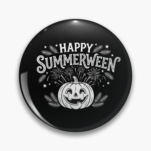 Item preview, Happy Summerween Jack O Lantern Fireworks Halloween T-Shirt designed and sold by TobattoVision Commodities.