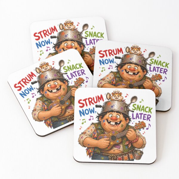 Item preview, Strum Now Snack Later Funny Chef designed and sold by SRY SHOP.