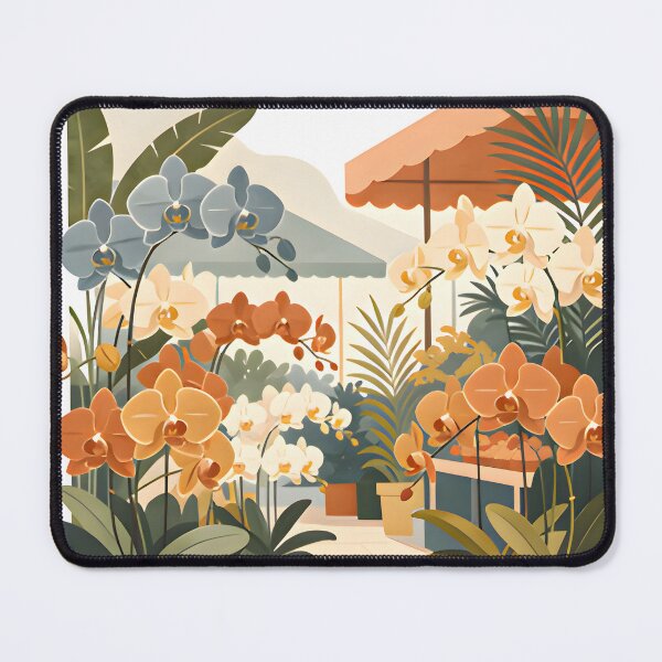 Item preview, Orchid Garden designed and sold by Elegant Serif Studio.