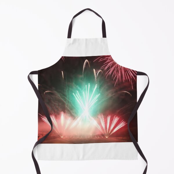 Item preview, Fireworks Burst Over Dark Sky, Long Exposure Celebration Night Display designed and sold by Nmallia.