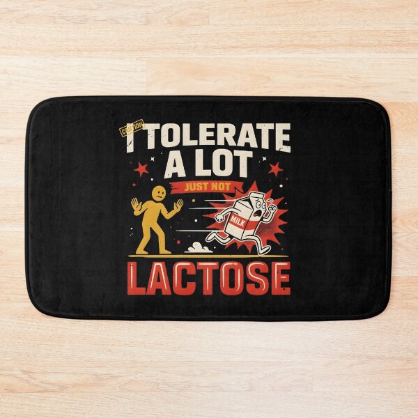 Item preview, I Tolerate A Lot Just Not Lactose Funny Lactose Intolerance Gift Idea designed and sold by Redgiant87x.