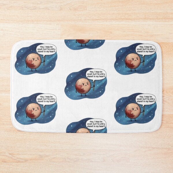 Item preview, HEY I MAY BE SMALL, BUT IM STILL A PLANET IN MY HEART. designed and sold by PLANET GOSSIP.