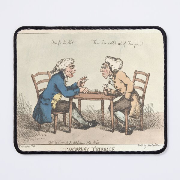Item preview, Rowlandson Cribbage Players | Tarot Art designed and sold by GammaRay.