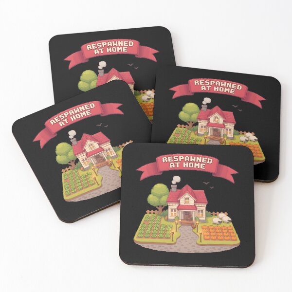 Item preview, Respawned At Home – Cozy Pixel Farmhouse Retro Gaming Design designed and sold by ImaginedSpace7.