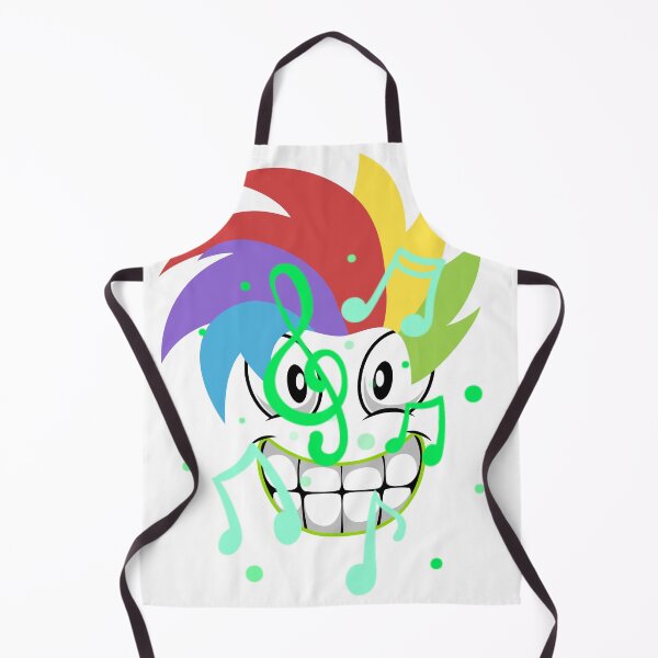 Item preview, Rainbow Punk Music Mohawk Cartoon designed and sold by CrownINDesign.
