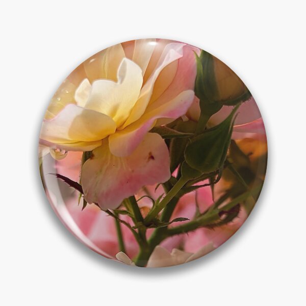 Item preview, Pink & Yellow Roses designed and sold by Baulmonart.