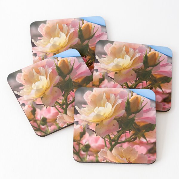 Item preview, Pink & Yellow Roses designed and sold by Baulmonart.