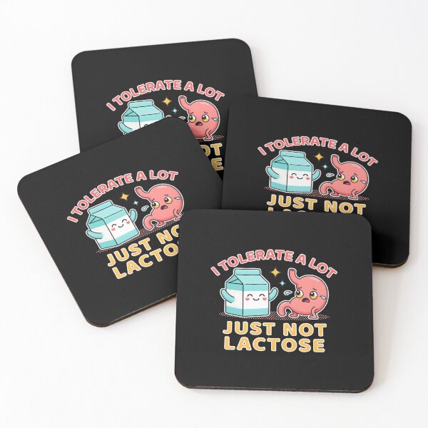 Item preview, I Tolerate A Lot Just Not Lactose Relatable Lactose Intolerance Meme designed and sold by Redgiant87x.
