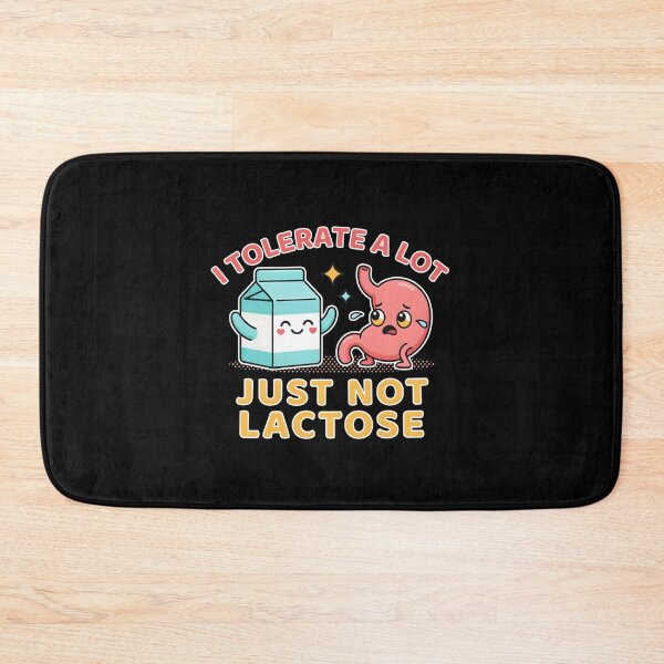 Item preview, I Tolerate A Lot Just Not Lactose Relatable Lactose Intolerance Meme designed and sold by Redgiant87x.