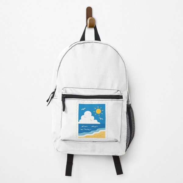 Item preview, Cute Summer Beach View Postage Stamp designed and sold by Anne97s.
