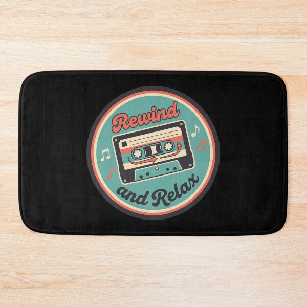 Item preview, Rewind And Relax Retro Cassette Music designed and sold by Sketchlegacy.