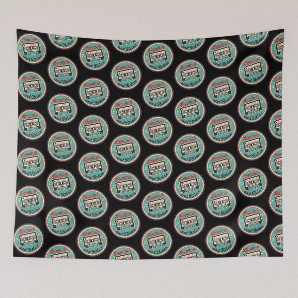 Item preview, Rewind And Relax Retro Cassette Music designed and sold by Sketchlegacy.