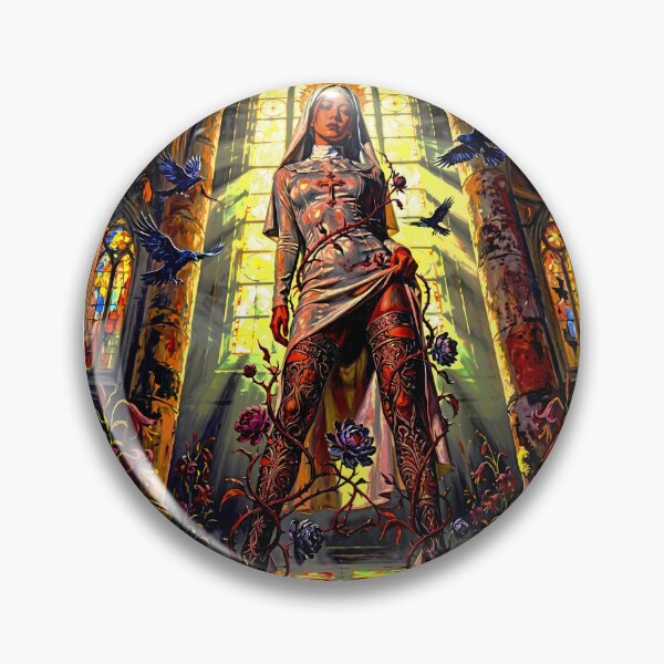 Item preview,  Epic Dark Fantasy &amp; Gothic Cathedral Wall Art (3:4) designed and sold by Cyber-ART-Studio.
