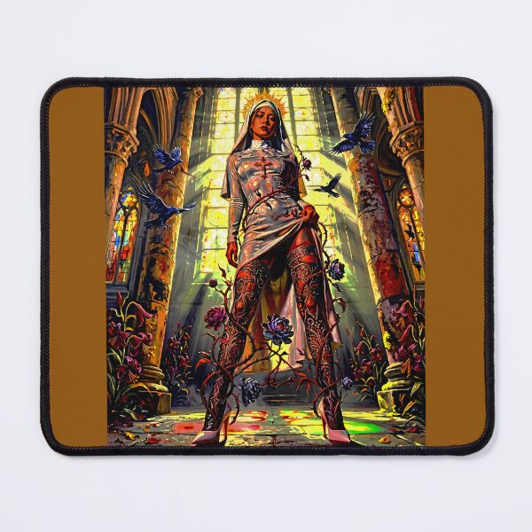 Item preview, Epic Dark Fantasy & Gothic Cathedral Wall Art (3:4) designed and sold by Cyber-ART-Studio.