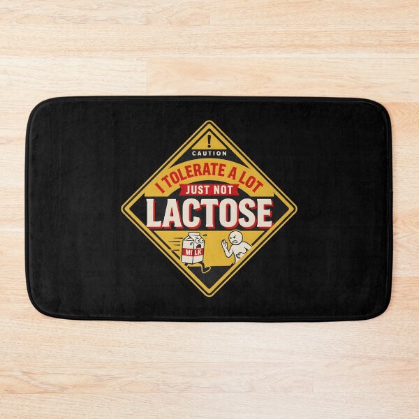 Item preview, I Tolerate A Lot Just Not Lactose Funny Sarcastic Dairy Avoider Graphic designed and sold by Redgiant87x.