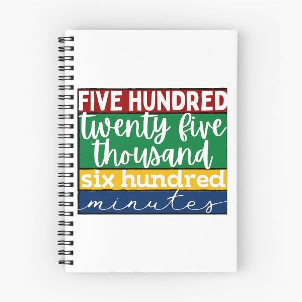 Item preview, 525600 Minutes designed and sold by Emme-Chadwell.