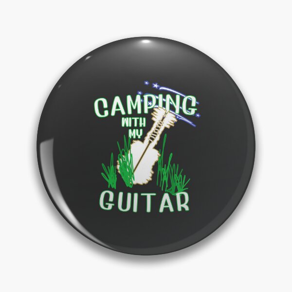 Item preview, Camping with a guitar designed and sold by vibeno1.