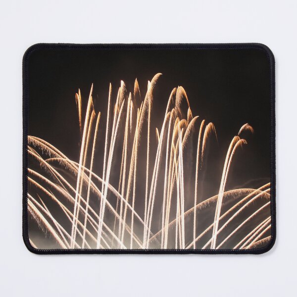 Item preview, Fireworks Burst Over Dark Sky, Long Exposure Celebration Night Display designed and sold by Nmallia.