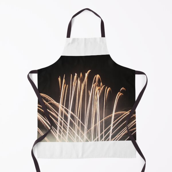 Item preview, Fireworks Burst Over Dark Sky, Long Exposure Celebration Night Display designed and sold by Nmallia.