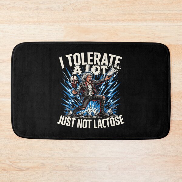 Item preview, I Tolerate A Lot Just Not Lactose Humor for Lactose Intolerant Food Lovers designed and sold by Redgiant87x.