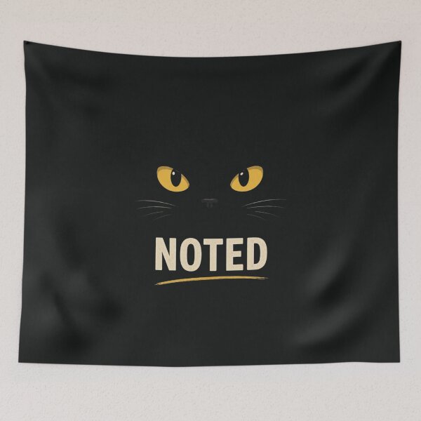 Item preview, Noted Black Cat designed and sold by AdicretorDesign.